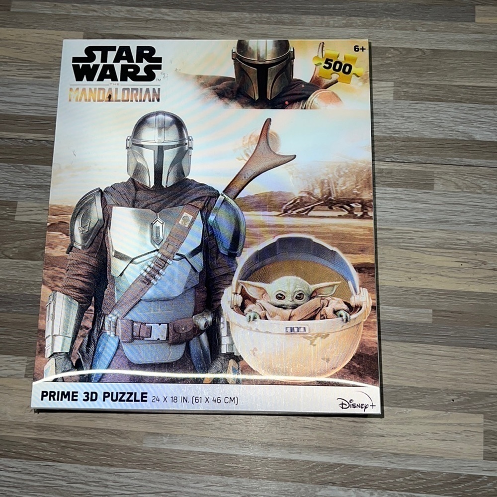 DISNEY Star Wars The Mandalorian 500 piece 3D puzzle